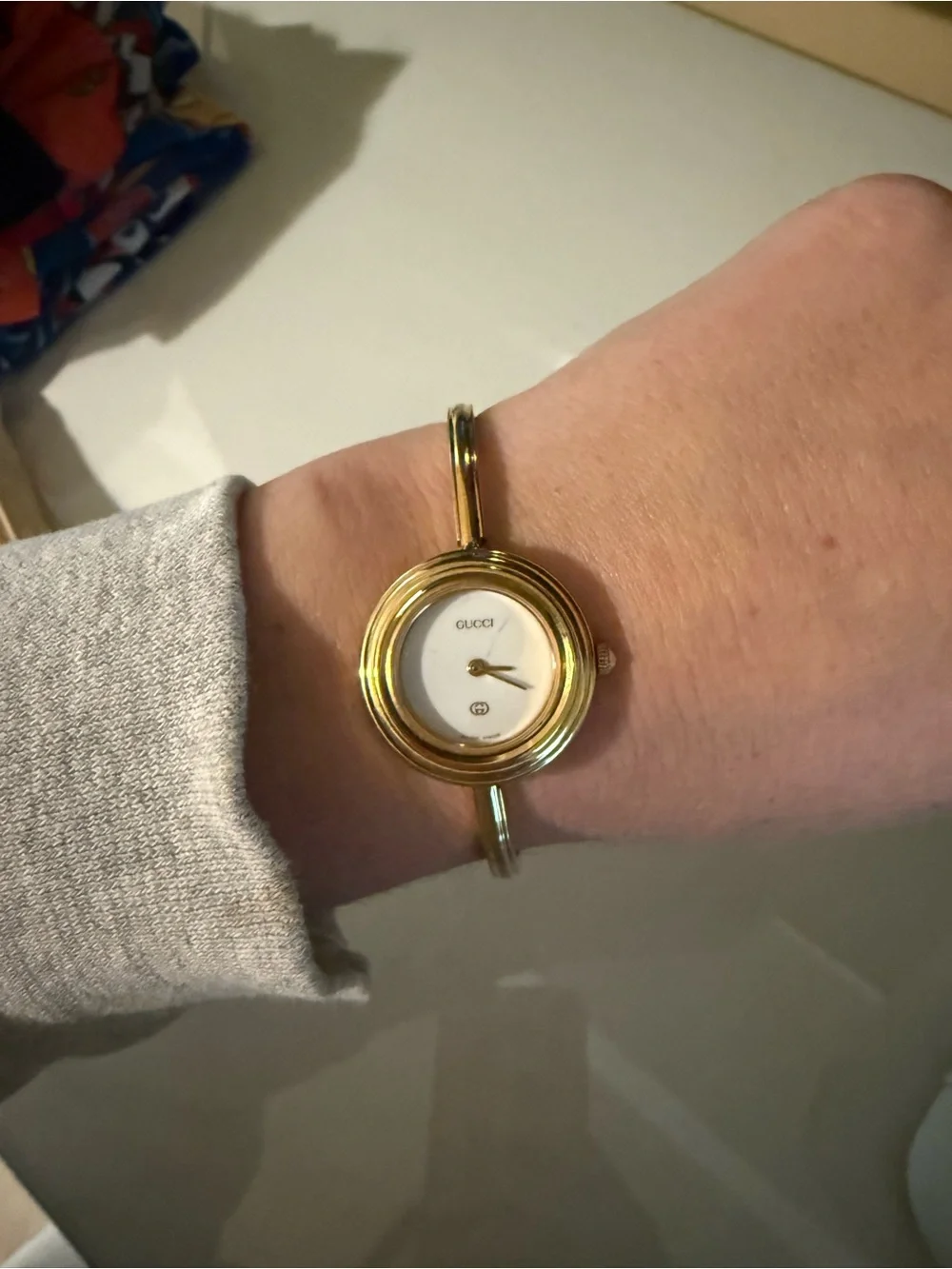 Gold Gucci Bezel